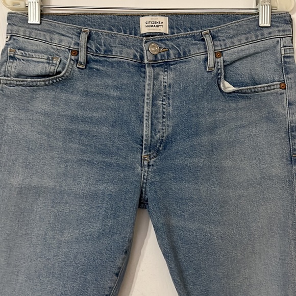 Citizens of Humanity COH Emerson Slim Fit Boyfriend Distressed Jeans Size 28 - Picture 4 of 11